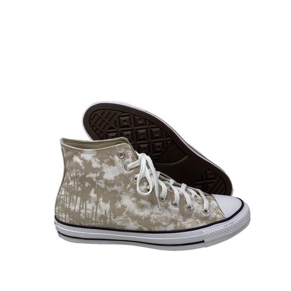 Converse Ctas High Top Shoes Men’s Size White Beach Stone Canvas Skate A06003C - Picture 9 of 11